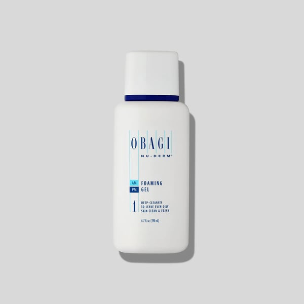 OBAGI Nu-Derm Foaming Gel prausiklis riebiai veido odai 198ml