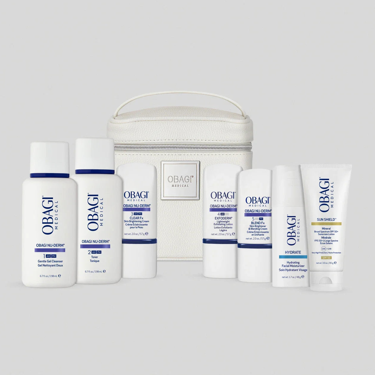 Obagi Medical NU-DERM FX® SYSTEM - Normal to Dry Sistema – Normaliai ir Sausai Odai