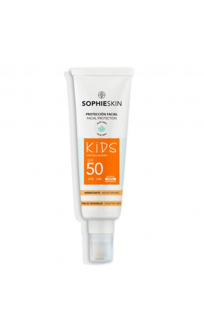 SOPHIESKIN APSAUGINIS VEIDO KREMAS NUO SAULĖS VAIKAMS SPF50, 50 ML