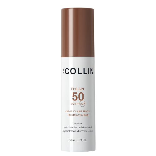 G.M. COLLIN SPF 50 TINTED SUNSCREEN APSAUGINIS KREMAS SU ATSPALVIU, 50 ML