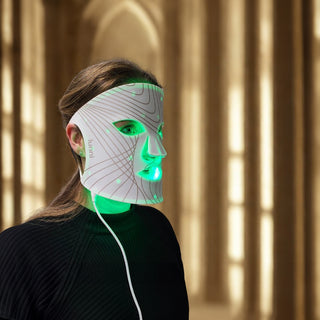 LED light therapy face mask LUNNI Pro 2 White