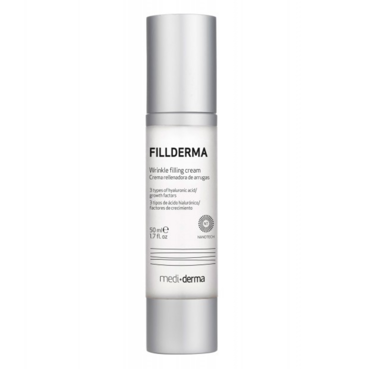 MEDIDERMA FILLDERMA RAUKŠLES UŽPILDANTIS VEIDO KREMAS, 50 ML