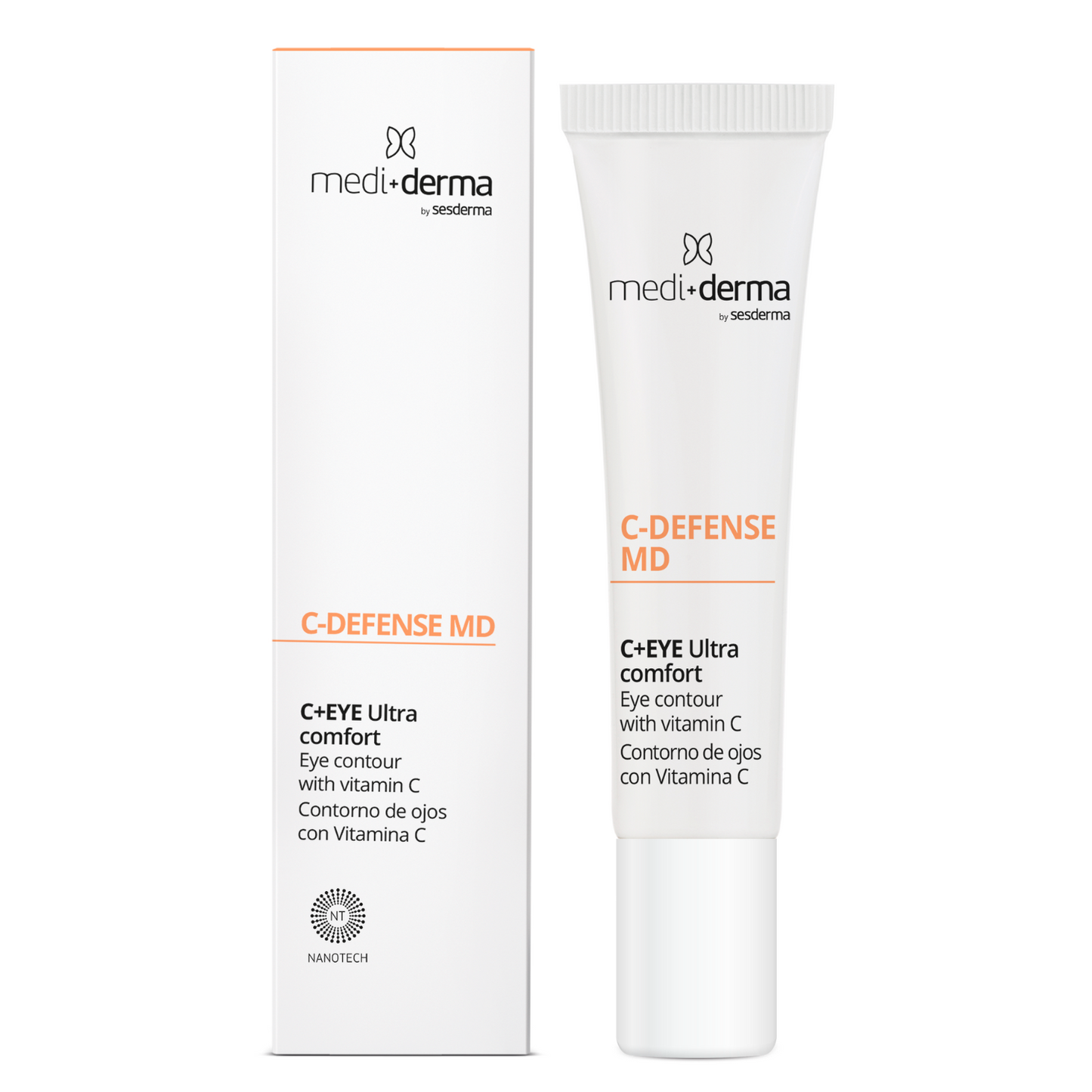 MEDIDERMA HOMECARE C+EYE PAAKIŲ KREMAS SU VITAMINU C, 15 ML
