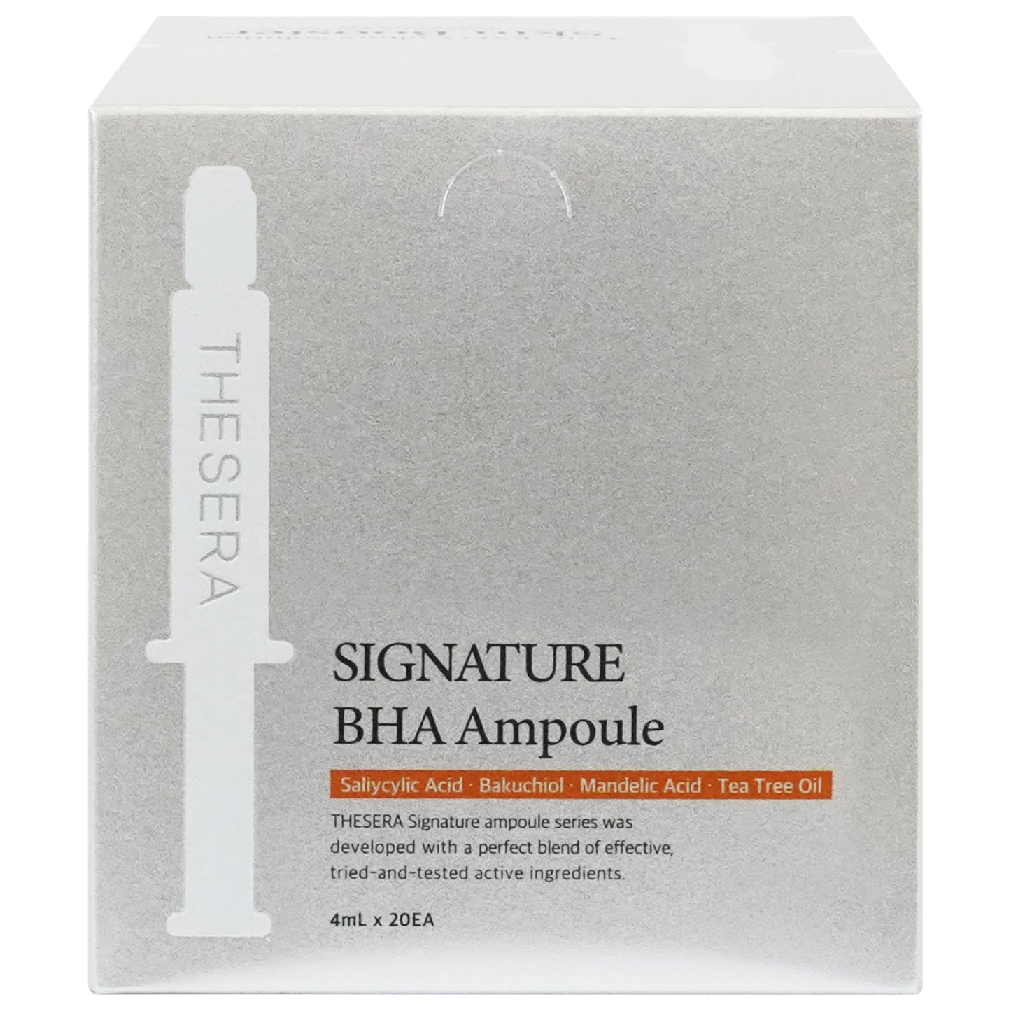 THESERA SIGNATURE BHA PRIEŠUŽDEGIMINIO POVEIKIO AMPULĖS, 20x4 ML