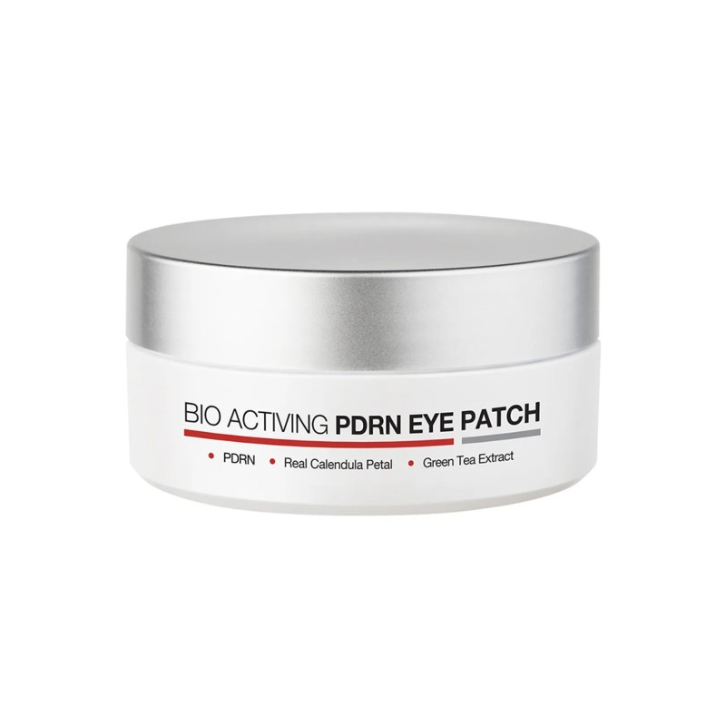DERMALINE BIO ACTIVING PDRN EYE PATCH Hidrogelio paakių kaukės, 60 vnt
