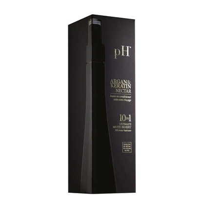 pH Laboratories
Trigubo poveikio nenuplaunamas drėkinantis kondicionierius, apsauga nuo karščio ir UV spindulių „Argan & Keratin“, 150 ml
