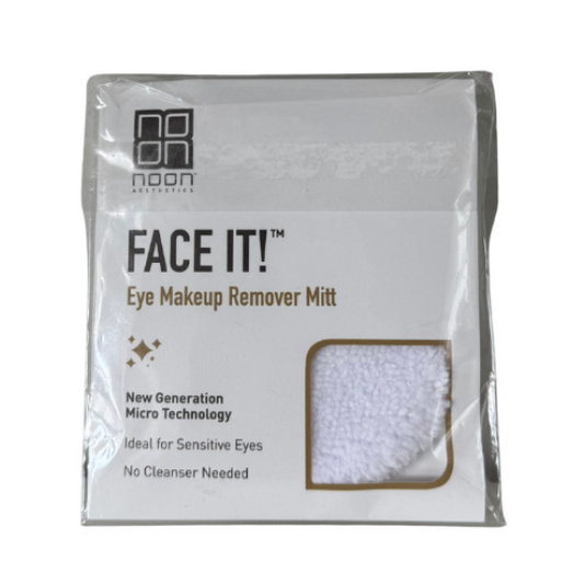 Reusable, extra soft microfiber mitt, effectively removing makeup and impurities, 1 pc.