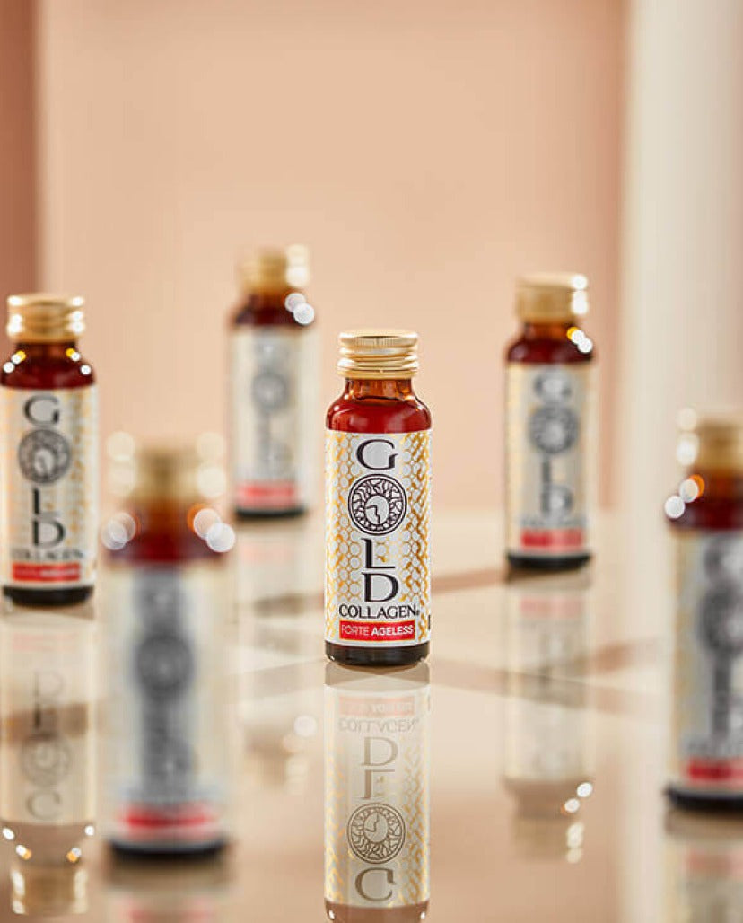 9 Gold Collagen FORTE AGELESS dėžutės (pilnas 3 mėnesių kursas)