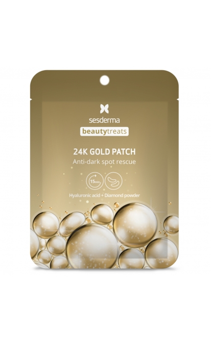 SESDERMA BEAUTY TREATS 24K AUKSO PAAKIŲ PADELIAI, 1 PORA