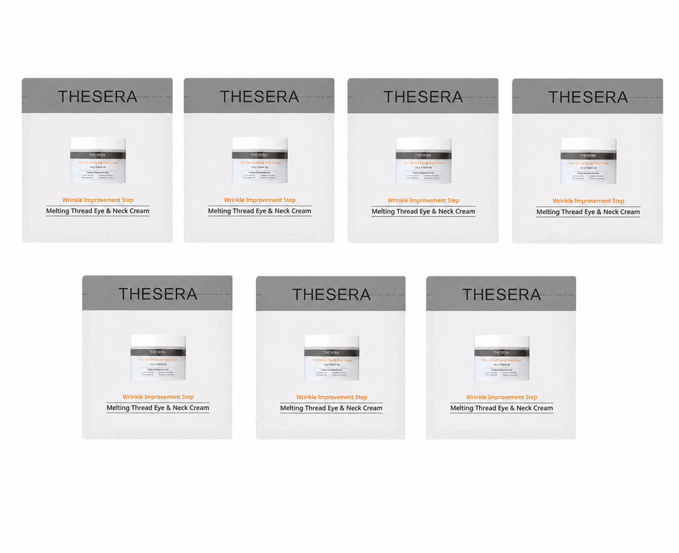 THESERA MELTING THREAD PAAKIŲ IR KAKLO KREMAS, 2 ML - 7vny