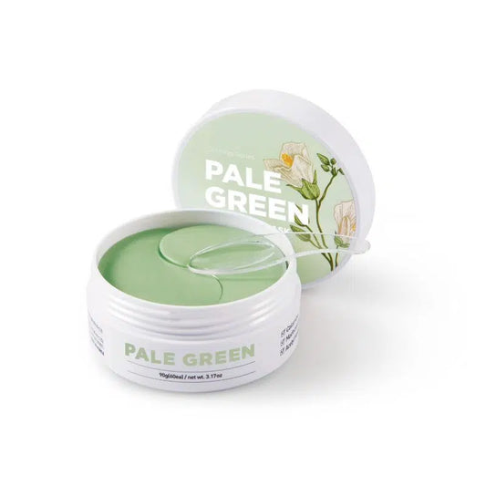HAYEJIN stangrinančios hidrogelio paakių kaukės PALE GREEN, 90g