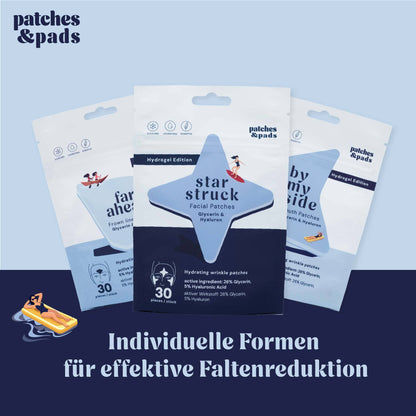 Patches&pads - veido pleistrai burnos sričiai – hidrogelis su hialurono rūgštimi