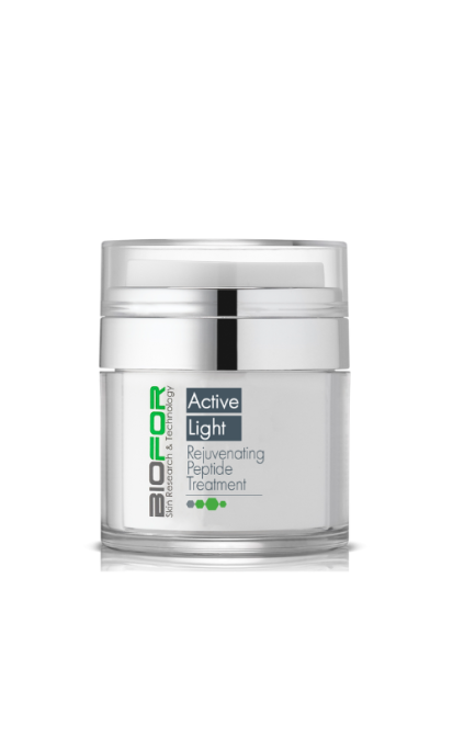 BIOFOR ACTIVE LIGHT STANGRINANTIS VEIDO KREMAS SU PEPTIDAIS, 15 ML