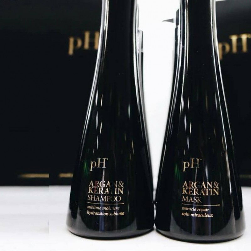 pH Laboratories
Plaukus drėkinantis ir maitinantis šampūnas „Argan & Keratin“, 250 ml