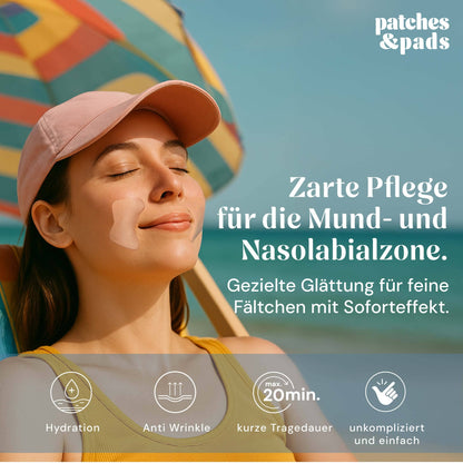 Patches&pads - veido pleistrai burnos sričiai – hidrogelis su hialurono rūgštimi