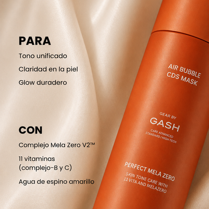 AIR Bubble CDS™ Mask MELA ZERO - 10-second Brightening Mask