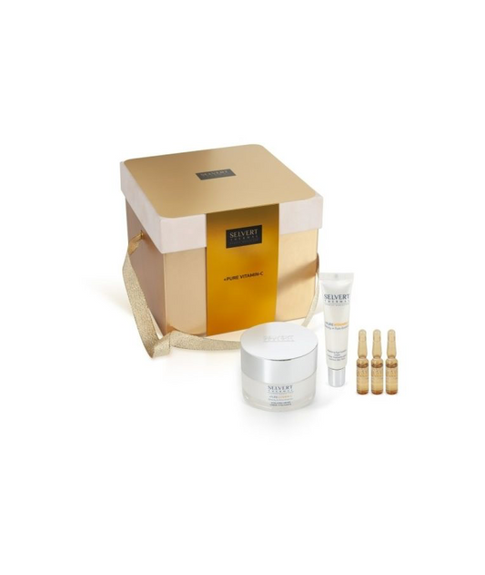 ST VITAMIN C COFFRET/ VITAMIN C dovanų dėžutė (kremas + akių kremas + koncentratas), 1 vnt.