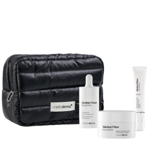 MEDIDERMA GLOBAL FILLER FILLDERMA PRIEŽIŪROS RINKINYS