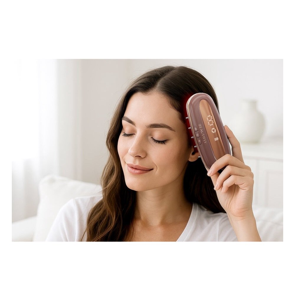 Plaukų augimą skatinantis lazeris Beautifly Laser Boost Pro Rose Gold