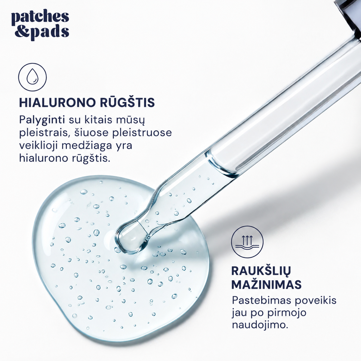 Classic Star forehead patches (tapes) with hyaluronic acid | 60 pcs.