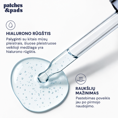 Classic Star forehead patches (tapes) with hyaluronic acid | 60 pcs.