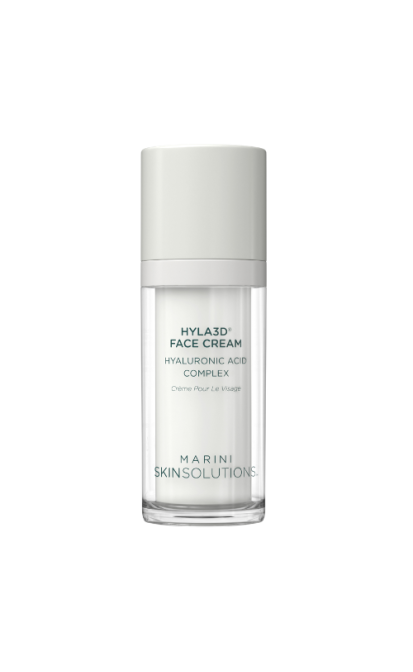 MARINI SKINSOLUTIONS HYLA3D® FACE CREAM INTENSE HYDRATING HYALURONIC ACID CREAM, 28 G.