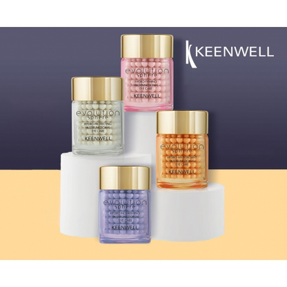KEENWELL EVOLUTION SPHERE DRĖKINANTIS ANTIOKSIDACINIS DAUGIAFUNKCINIS PAAKIŲ KREMAS, 15 ML