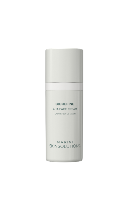 MARINI SKINSOLUTIONS BIOREFINE AHA FACE CREAM GLIKOLIO RŪGŠTIES KREMAS, 28 G.