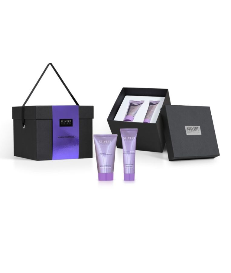 RETINOL COFFRET / RETINOL dovanų dėžutė (emulsija + serumas)
