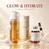 DERMALINE D’LEXO NAD Glow & Hydrate Trijų Žingsnių Ritualas Drėgmės, Gyvybingumo Ir Švytėjimo Stokojančiai Odai