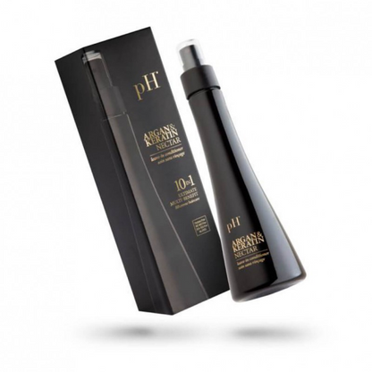 pH Laboratories
Trigubo poveikio nenuplaunamas drėkinantis kondicionierius, apsauga nuo karščio ir UV spindulių „Argan & Keratin“, 150 ml