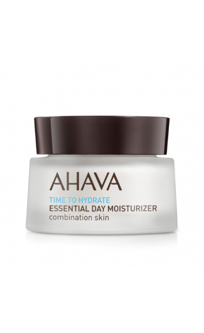 AHAVA TIME TO HYDRATE DRĖKINAMASIS DIENINIS VEIDO KREMAS MIŠRIAI VEIDO ODAI, 50 ML