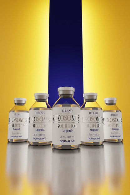 Dermaline D’Lexo Milk Exosomes Solution Ampoule su egzosomom, azijine centele ir adenozinu, 35 ml.