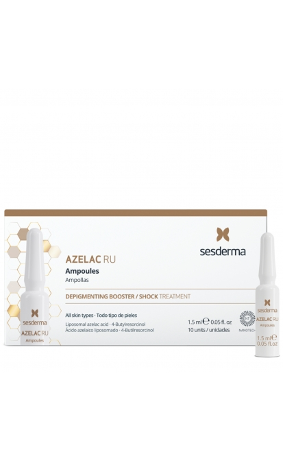 SESDERMA AZELAC RU AMPULĖS NUO PIGMENTACIJOS, 10 X 1,5