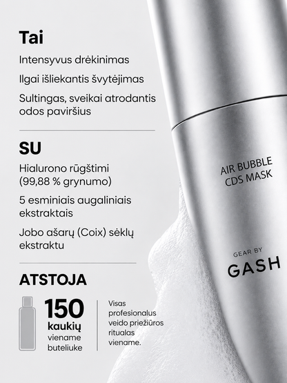 AIR Bubble CDS™ ULTRA-V AQUA BOMB – micro-bubble mask