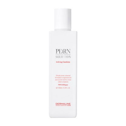 DERMALINE PDRN SOLUTION ACTIVING EMULSION Drėkinamoji ir regeneruojamoji emulsija, 200 ml