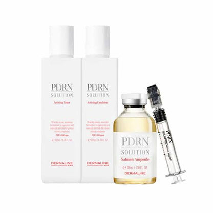 Dermaline rinkinys - Toneris/Emulsija/Serumas +DOVANA 🎁