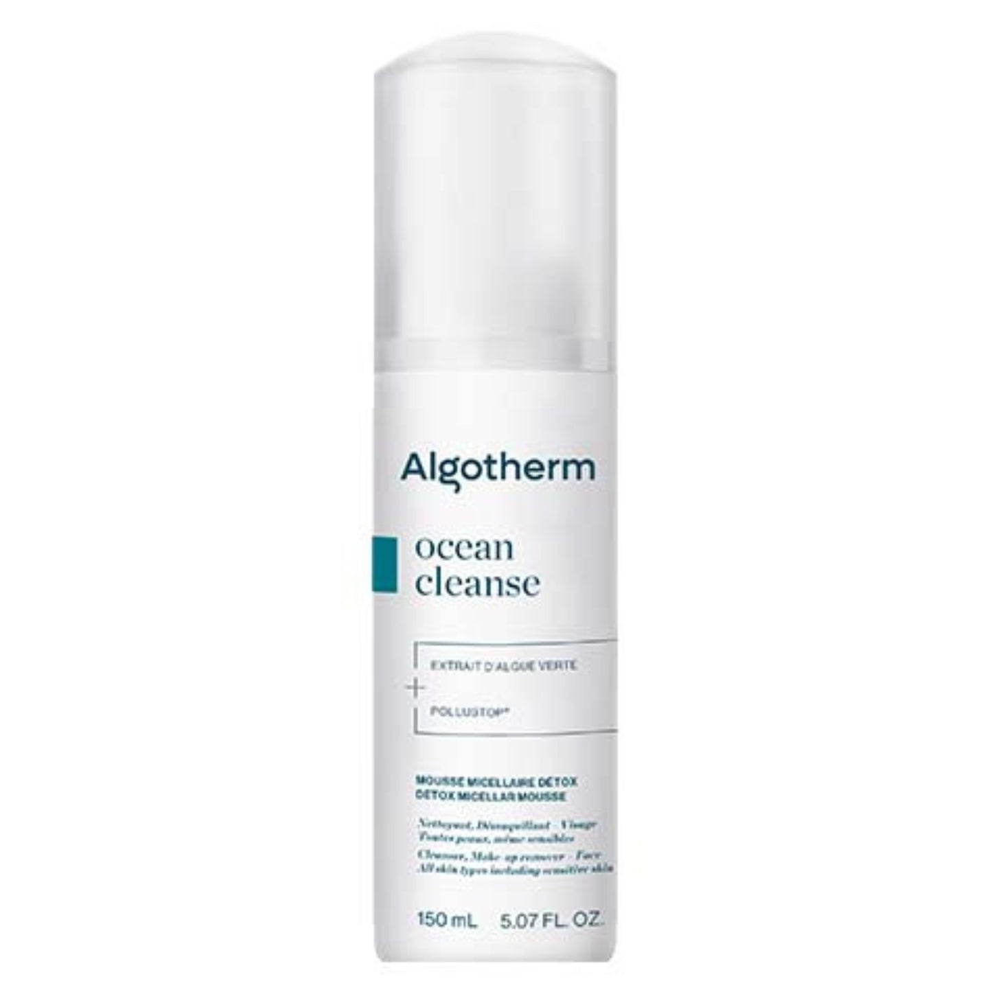 ALGOTHERM OCEAN CLEANSE VALOMOSIOS MICELINĖS PUTOS, 150 ML