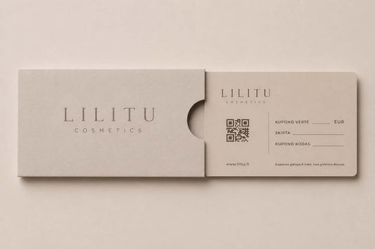 Lilitu.lt fizinis dovanų kuponas