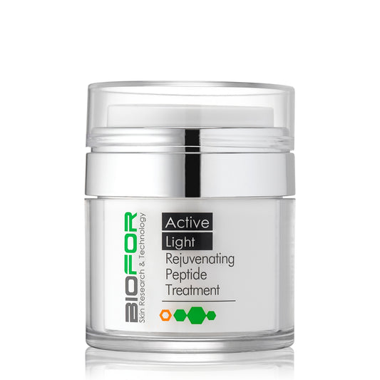 BIOFOR ACTIVE LIGHT STANGRINANTIS VEIDO KREMAS SU PEPTIDAIS, 50 ML