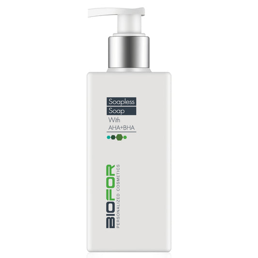 BIOFOR BEMUILIS VEIDO PRAUSIKLIS SU AHA IR BHA RŪGŠTIMIS, 250 ML