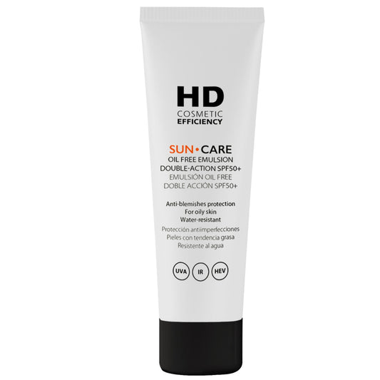 HD SUNCARE DVIGUBO VEIKIMO EMULSIJA SPF50+, 50 ML