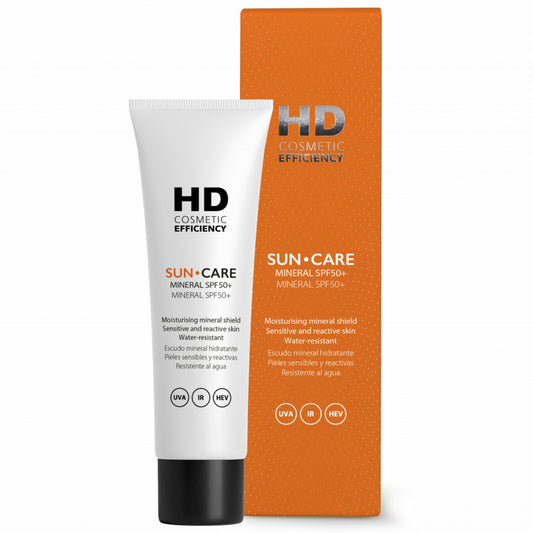 HD SUNCARE MINERALINĖ EMULSIJA SPF50+, 50 ML