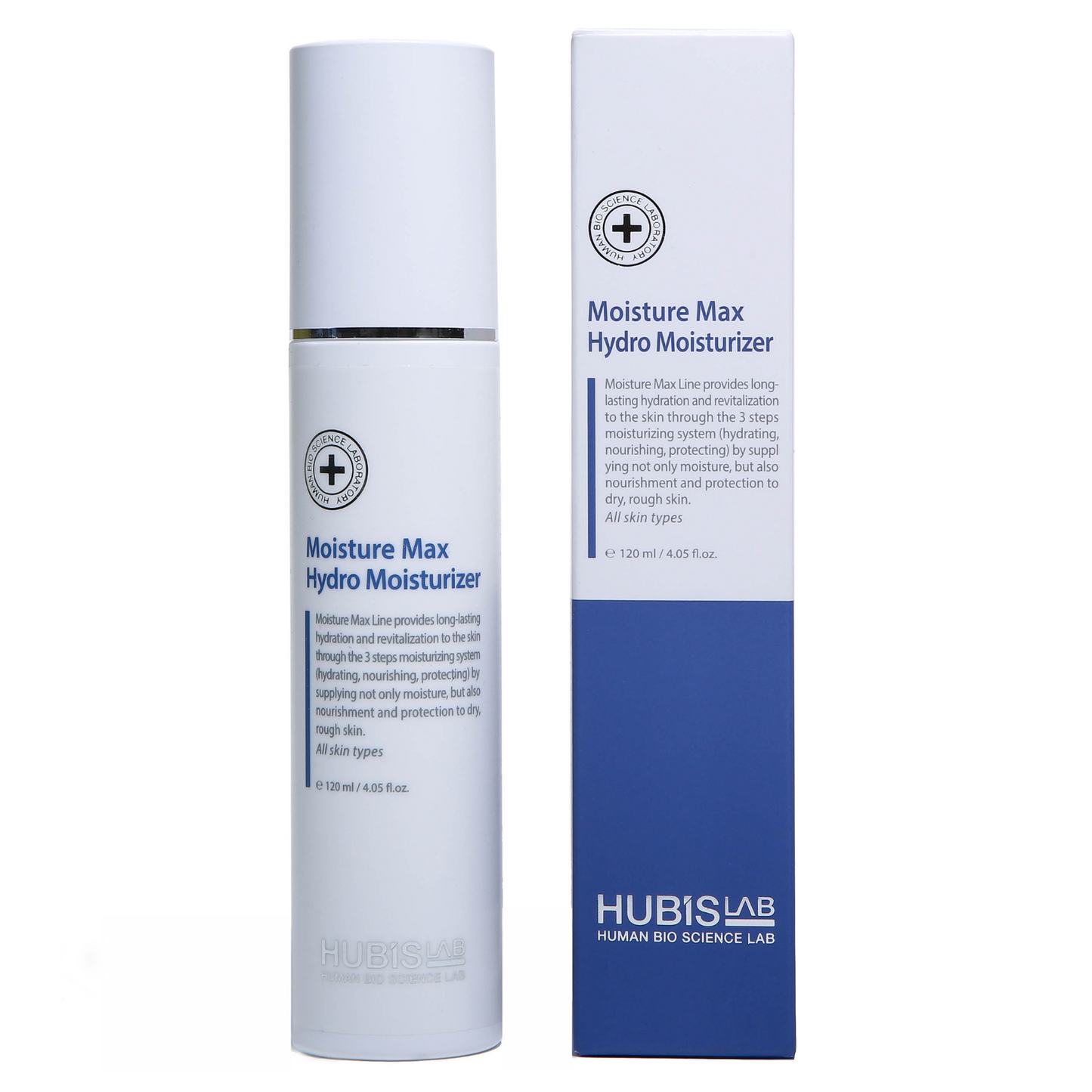 HUBISLAB MOISTURE MAX HYDRO VEIDO DREKIKLIS, 120 ML