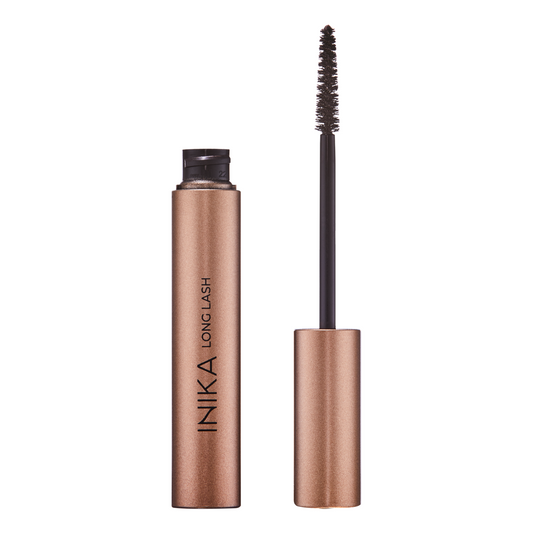 INIKA ORGANIC ILGINAMASIS VEGANIŠKAS BLAKSTIENŲ TUŠAS - Brown, 8 ml
