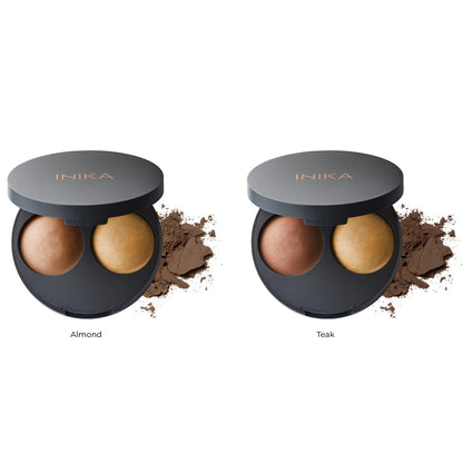 INIKA ORGANIC KOMPAKTINĖ KONTŪRAVIMO PRIEMONĖ - Almond, 5 g