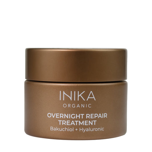 INIKA ORGANIC NAKTINĖ ATSTATOMOJI VEIDO KAUKĖ, 50 ml