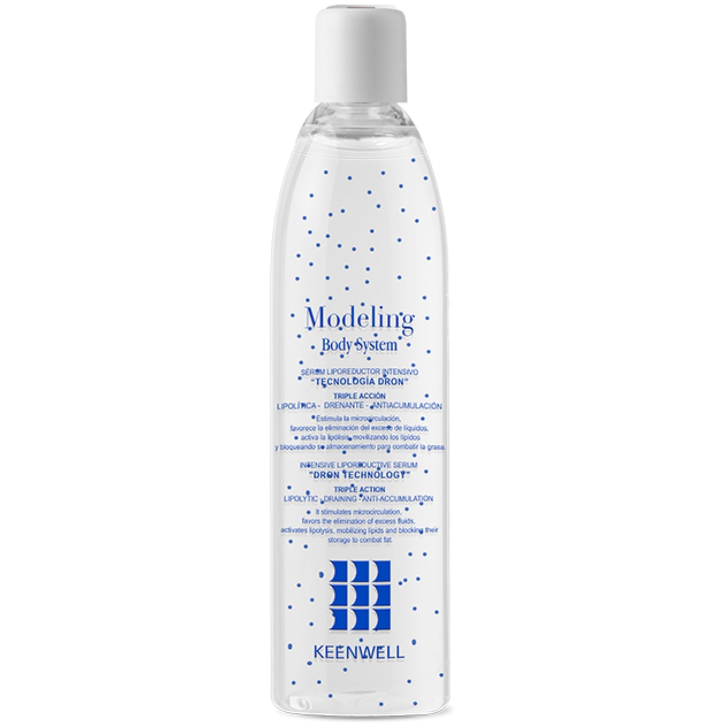 KEENWELL MODELING BODY SYSTEM INTENSYVUS LIPOREDUKCINIS KŪNO SERUMAS, 250 ml
