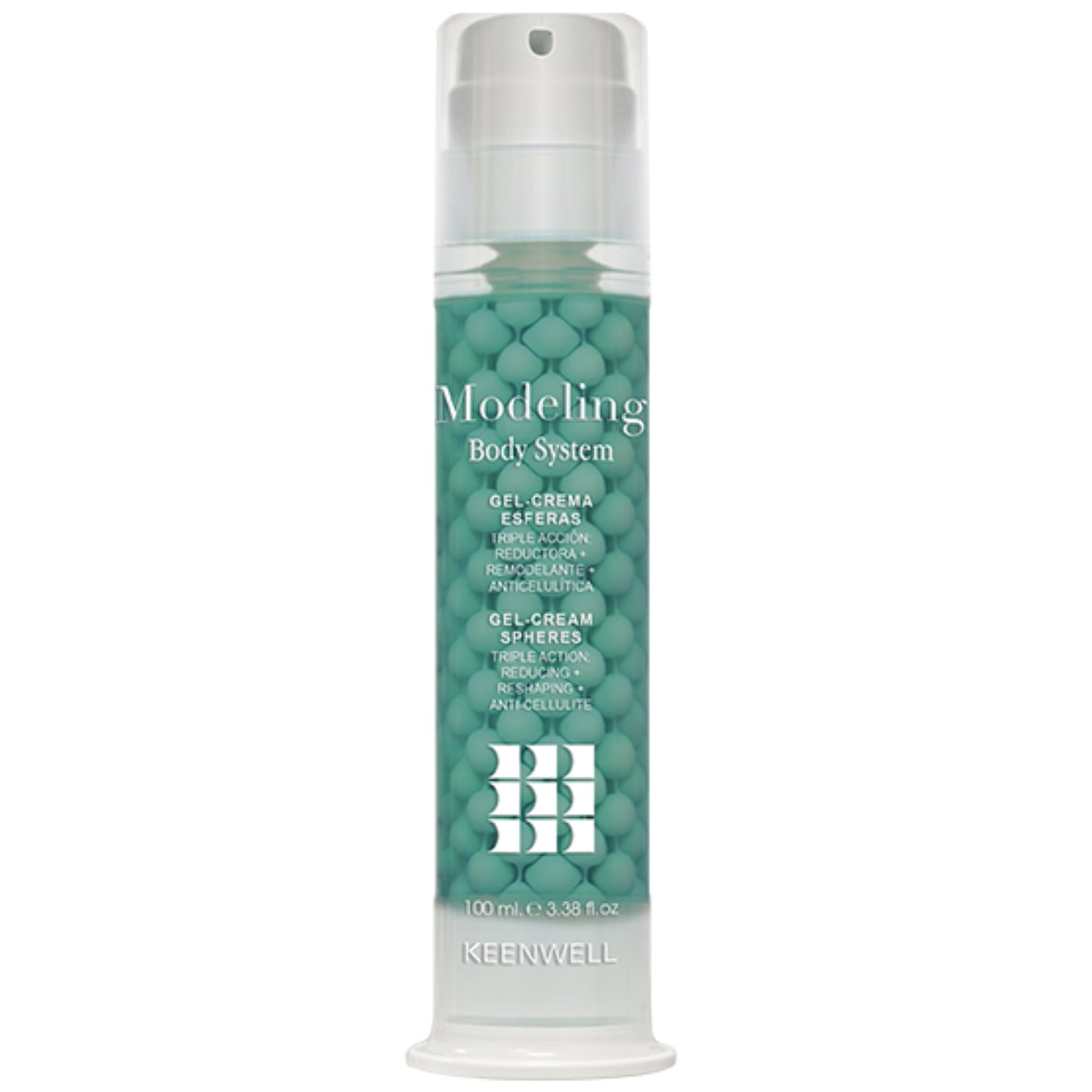 KEENWELL MODELING BODY SYSTEM TRIGUBO VEIKIMO ANTICELIULITINIS GELINIS KREMAS, 100 ml