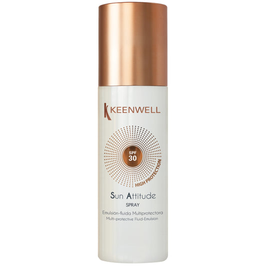 KEENWELL SUN ATTITUDE APSAUGINĖ FLUIDINĖ EMULSIJA KŪNUI SPF 30, 150 ml